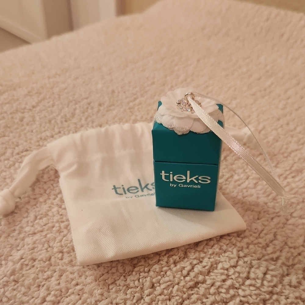 Tieks Advent Calendar Mini Box Ornament with Dust Bag